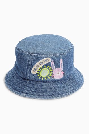 Two Pack Denim Cap And Fisherman Hats (3mths-6yrs)